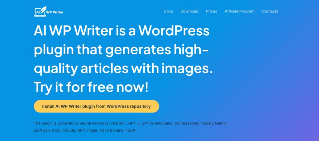 AI WP Writer