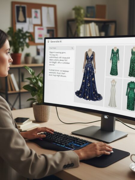AI in Fashion Design: From Trend Prediction to Virtual Try-On