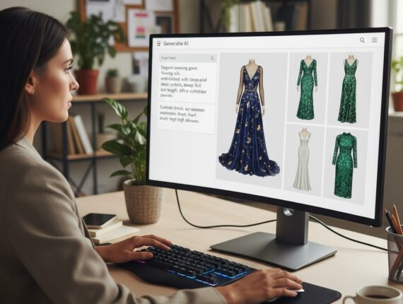 AI in Fashion Design: From Trend Prediction to Virtual Try-On