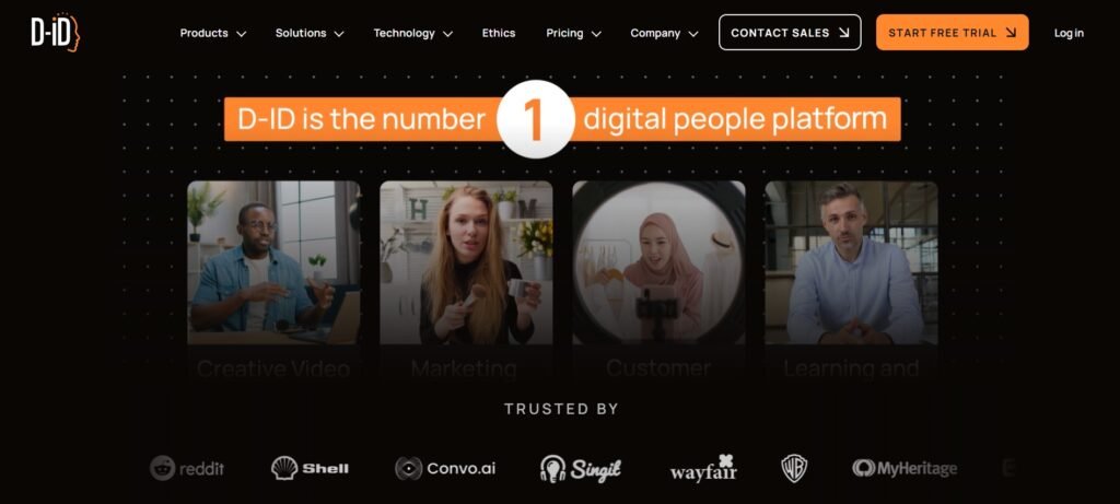 D-ID: The Game-Changing AI Video Creation Platform 1 D iD 1