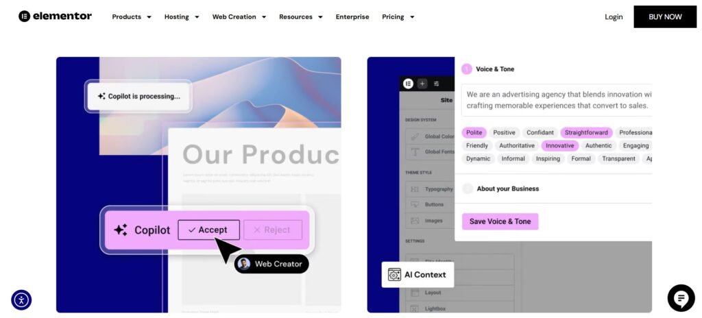 Elementor AI Website Builder: Create Professional Websites in Half the Time 1 Elementor AI Website Builder 1