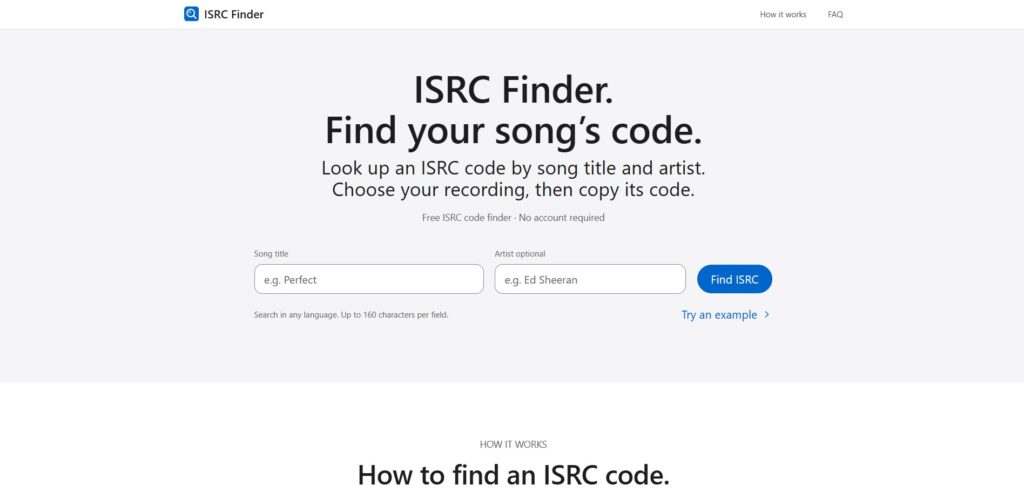 ISRC Finder