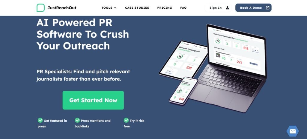 JustReachOut: The AI-Powered PR Solution for Modern Media Outreach 1 JustReachOut 1