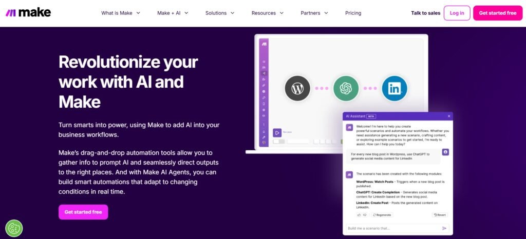 Make AI Automation: Transform Your Business with Intelligent Workflows 1 Make AI 1