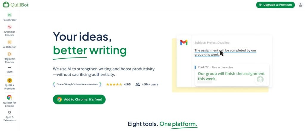 QuillBot: The AI Writing Assistant That's Changing How We Write 1 QuillBot