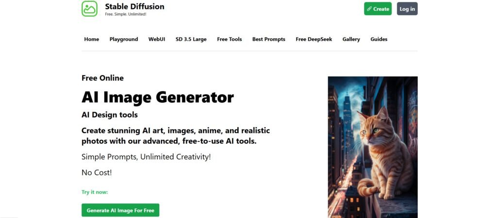 Stable Diffusion: Free and Simple AI Image Generation for Everyone 1 Stable Diffusion 1