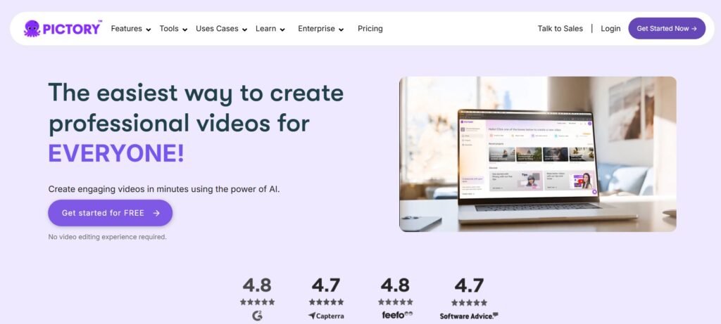 Pictory AI: Effortless Video Creation with AI-Powered Tools 1 pictory ai 1